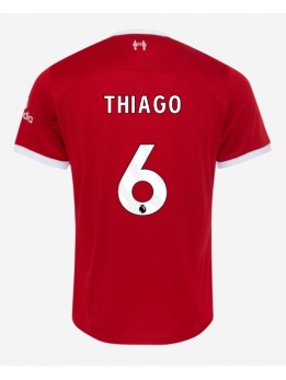 Liverpool Thiago Alcantara #6 Replika Hemmakläder 2023-24 Kortärmad